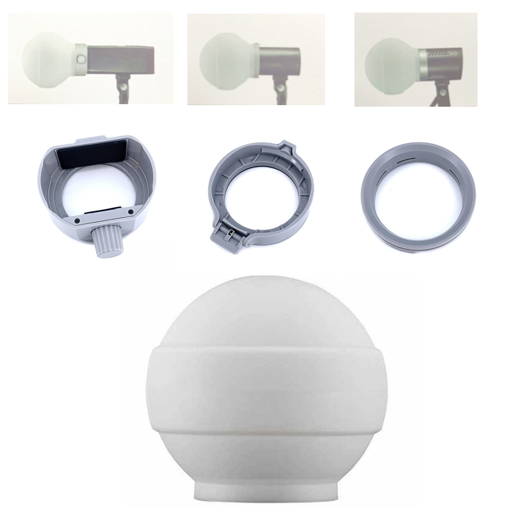 Pop Up Flash Diffuser - อะแดปเตอร์ซิลิโคนแบบเปลี่ยนแทนได้สำหรับแฟลช Godox V860III V850III TT685II AD100Pro