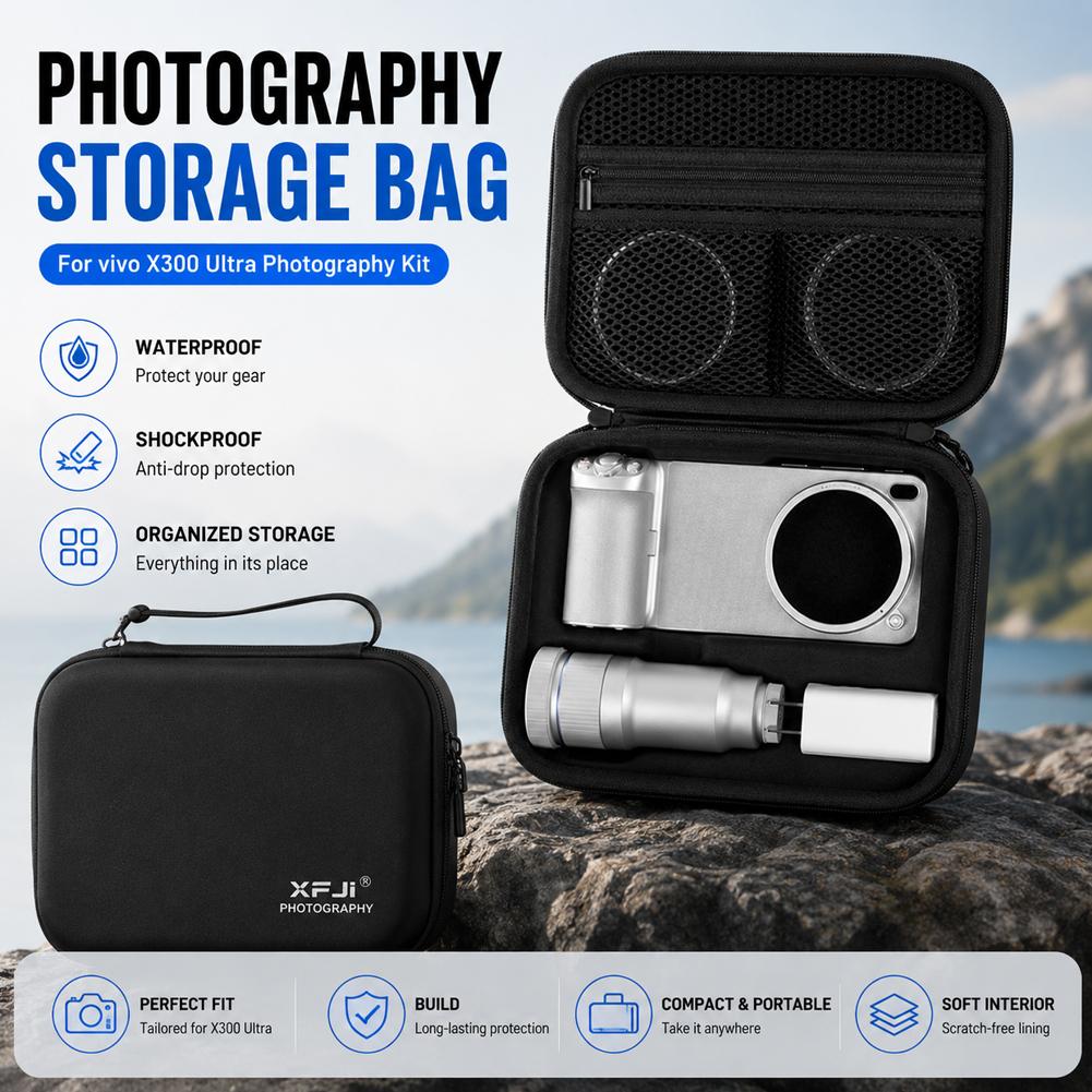 Photography Kit Vivo X300 - กล่องเก็บของสำหรับชุดถ่ายภาพ Vivo X300 Ultra กระเป๋าใส่เลนส์เทเลโฟโต้ G2