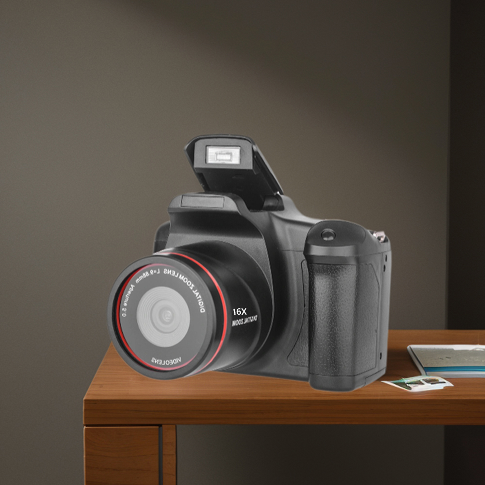 Photography Word - กล้องดิจิตอล 1080P 16MP พร้อมหน้าจอ LCD ขนาด