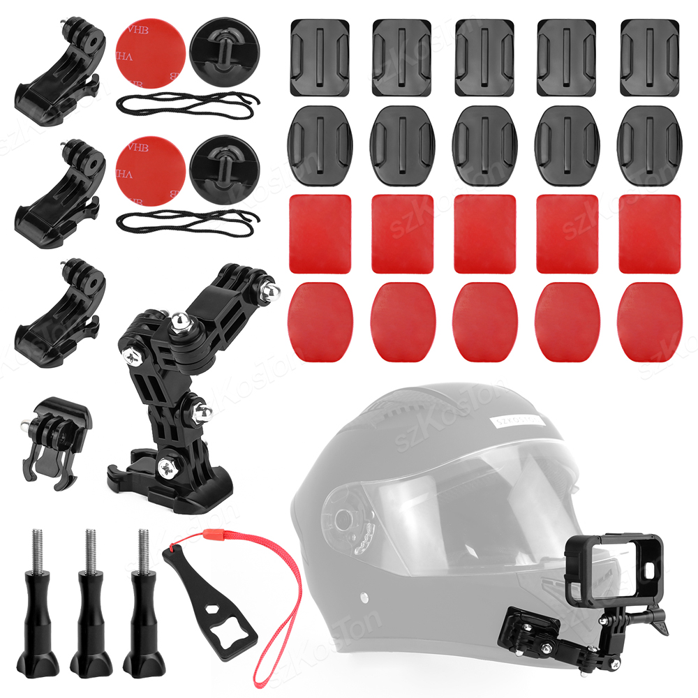 Gopro Action Camera Hero 11 Black - คางหมวกกันน็อครถจักรยานยนต์ชุดสําหรับ GoPro Hero 13 12 11