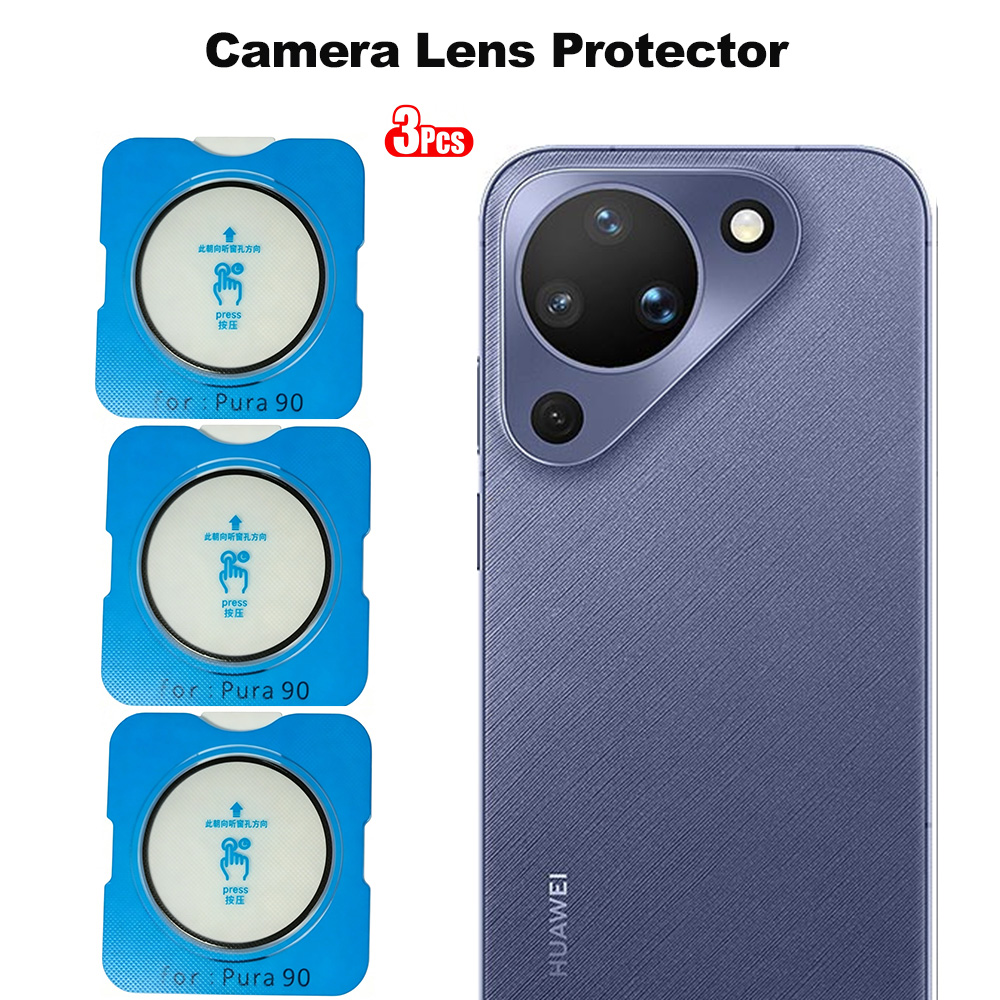 3 ชิ้นตัวป้องกันเลนส์สำหรับหัว - Photography Kit Huawei Pura 80 Ultra บทวิจารณ์และราคา