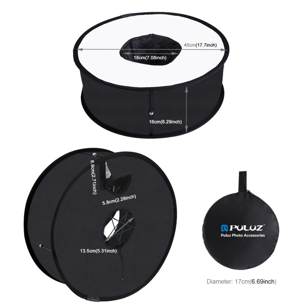 ซอฟต์บ็อกซ์ทรงกลมขนาด 45 ซม. ส - Pop Up Flash Diffuser บทวิจารณ์และราคา