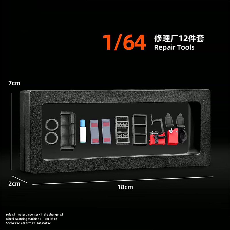 ชุดอุปกรณ์ตกแต่งฉากร้านซ่อมรถข - Photography Model บทวิจารณ์และราคา
