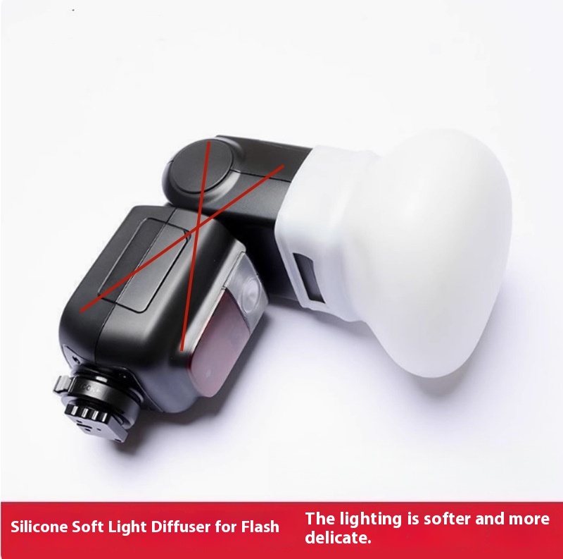 ฝาครอบแฟลชซิลิโคนแบบนุ่ม 1 ชิ้ - Pop Up Flash Diffuser บทวิจารณ์และราคา
