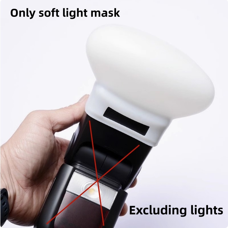 ฝาครอบแฟลชซิลิโคนแบบนุ่ม 1 ชิ้ - Pop Up Flash Diffuser บทวิจารณ์และราคา