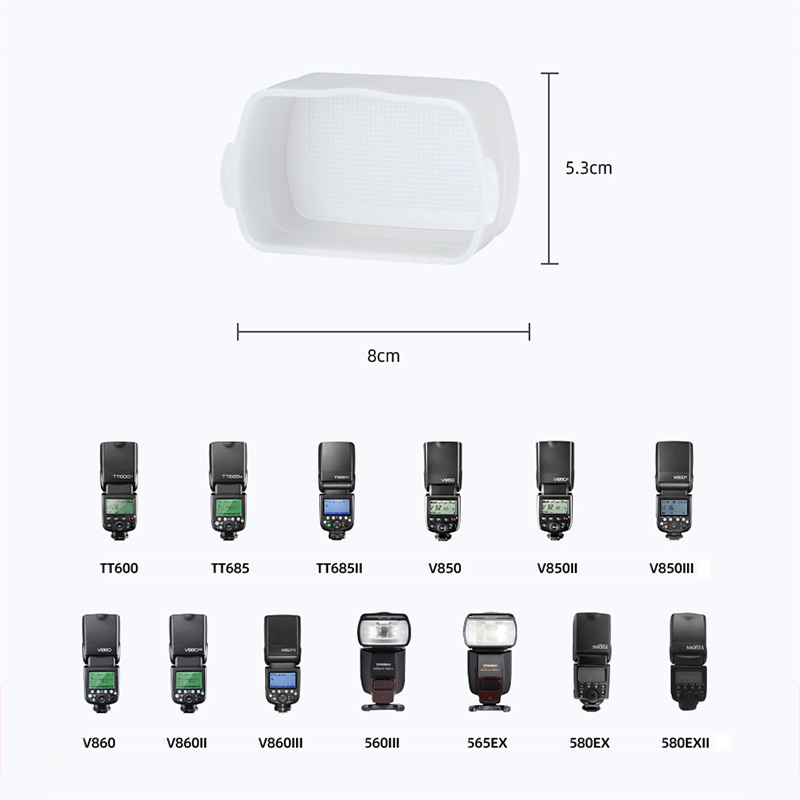 แฟลชDiffuserโดมBounce Fitสําหร - Pop Up Flash Diffuser บทวิจารณ์และราคา