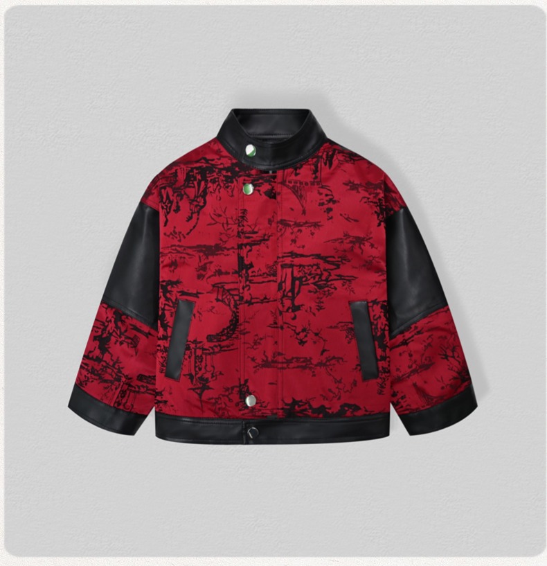 เสื้อแจ็คเก็ตหนัง PU ปักลายมอเ - Photography Of The Year บทวิจารณ์และราคา