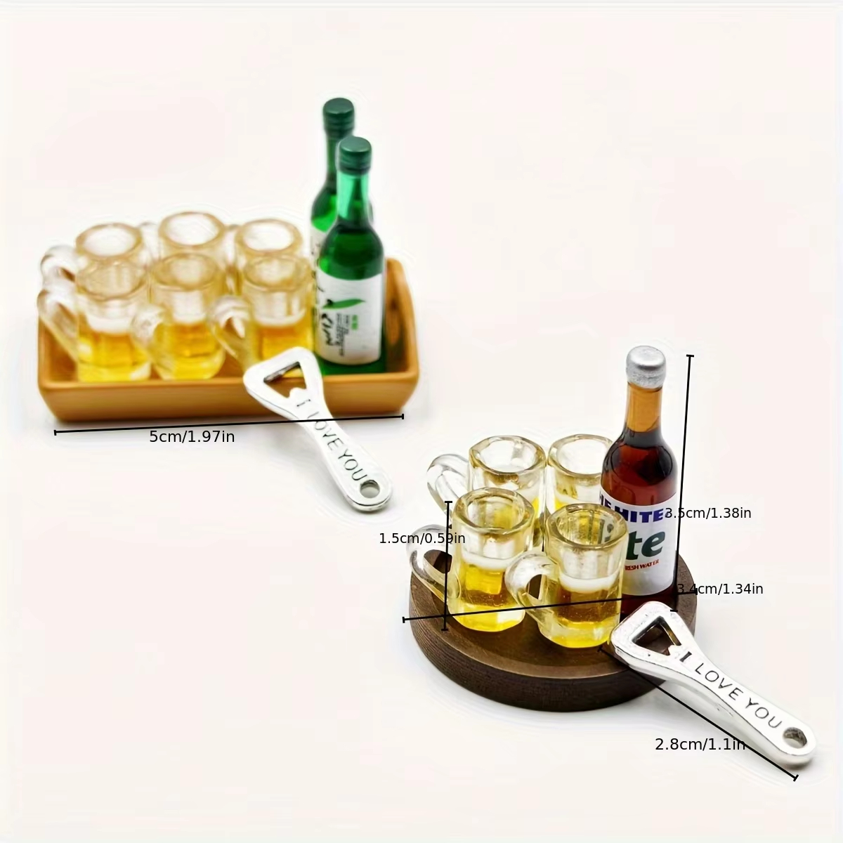 โมเดลแก้วเบียร์ขนาด 1:6/1:12 ส - Photography Model บทวิจารณ์และราคา