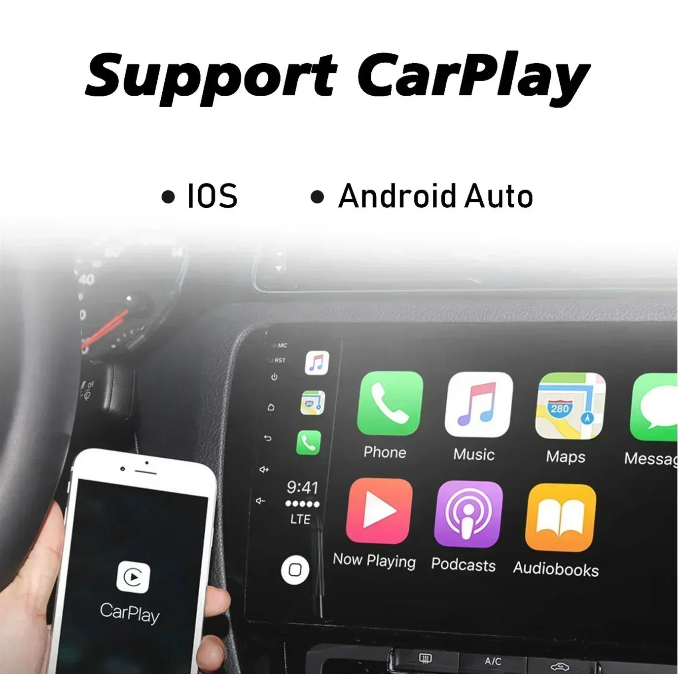 Carplay อัตโนมัติ สำหรับ Suzuk - Photograph Mp3 บทวิจารณ์และราคา